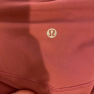 Pink lululemon align leggings